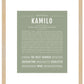 Frame Options | Sage | Maple Frame, Matted