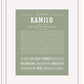 Frame Options | Sage | White Frame, Matted