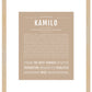 Frame Options | Tan | Maple Frame, Matted