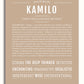 Frame Options | Tan | No Frame