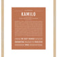 Frame Options | Terra Cotta | Maple Frame, Matted