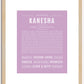 Kanesha | Name Art Print