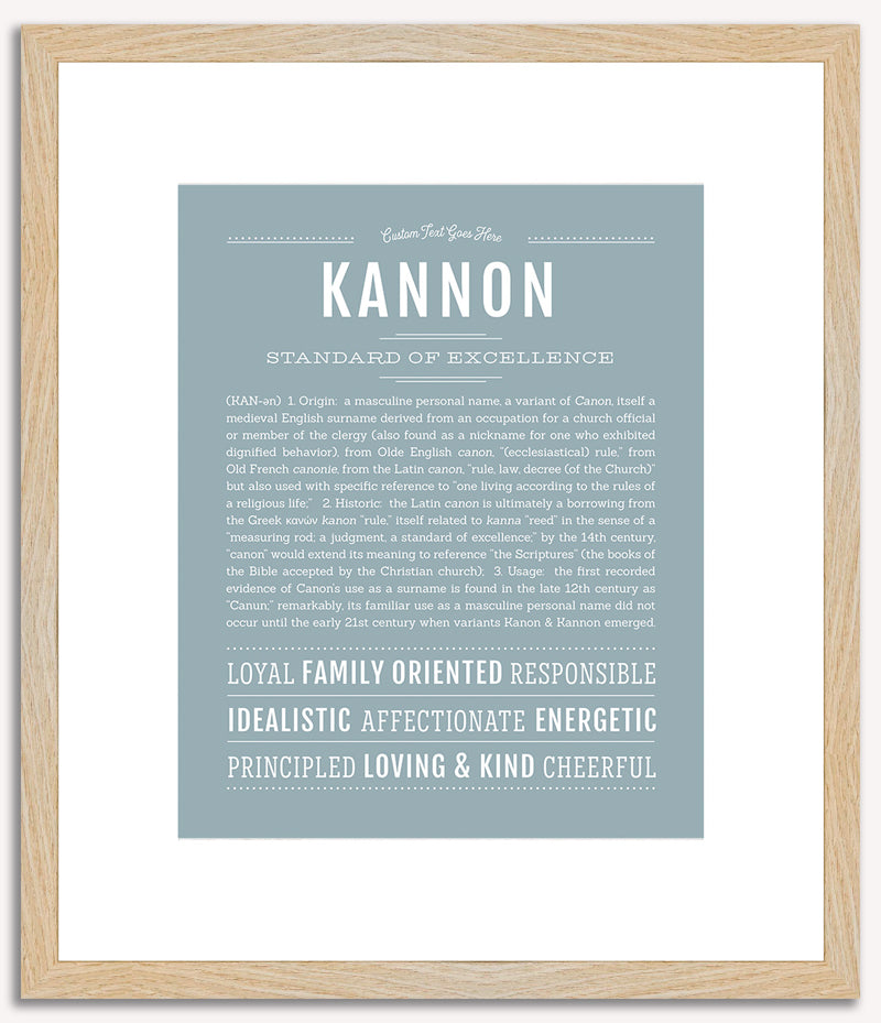 Kannon | Name Art Print