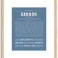 Kannon | Name Art Print