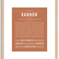 Kannon | Name Art Print