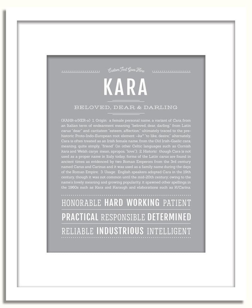 Frame Options | Light Gray | White Frame, Matted