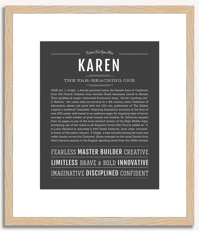 Karen | Name Art Print