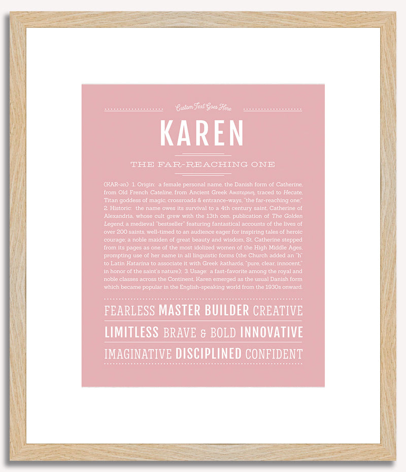 Karen | Name Art Print