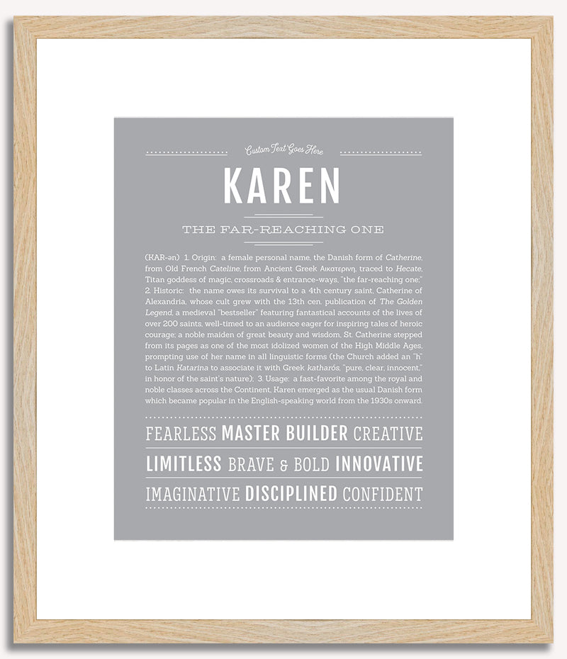 Karen | Name Art Print