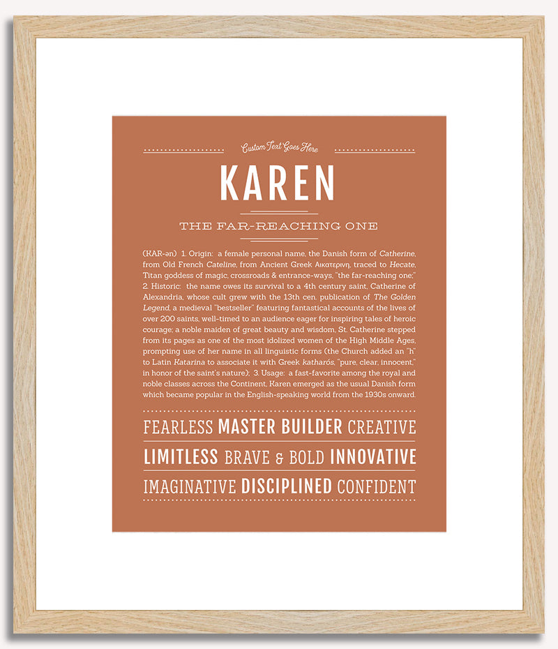 Karen | Name Art Print