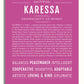 Frame Options | Dark Pink | White Frame, Matted