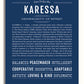 Frame Options | Midnight Blue | White Frame, Matted