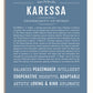 Frame Options | Steele Blue | White Frame, Matted