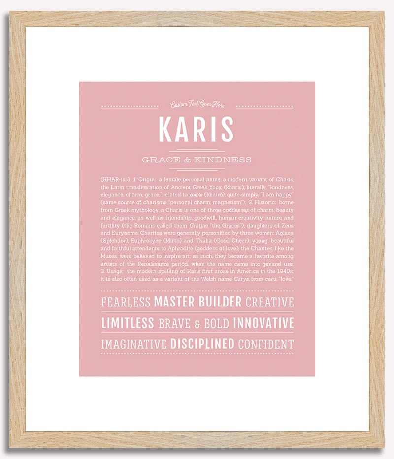 Karis | Name Art Print