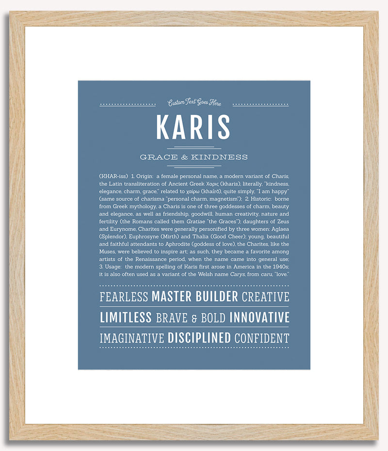 Karis | Name Art Print