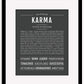 Karma | Name Art Print