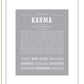 Karma | Name Art Print