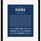 Karma | Name Art Print