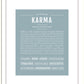Karma | Name Art Print