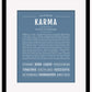 Karma | Name Art Print
