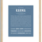 Karma | Name Art Print