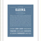 Karma | Name Art Print