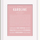 Frame Options | Dusty Rose | White Frame, Matted