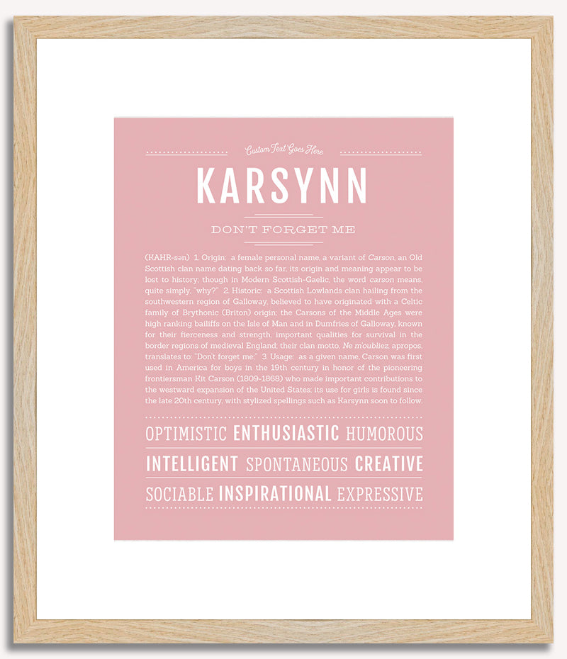 Karsynn | Name Art Print