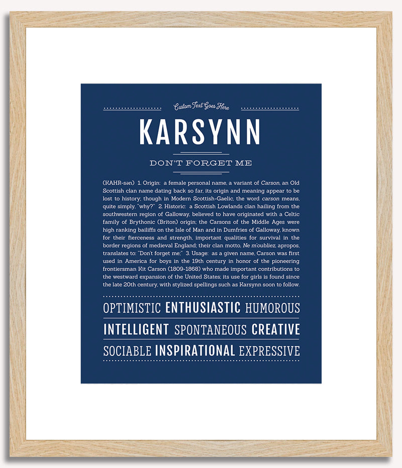 Karsynn | Name Art Print