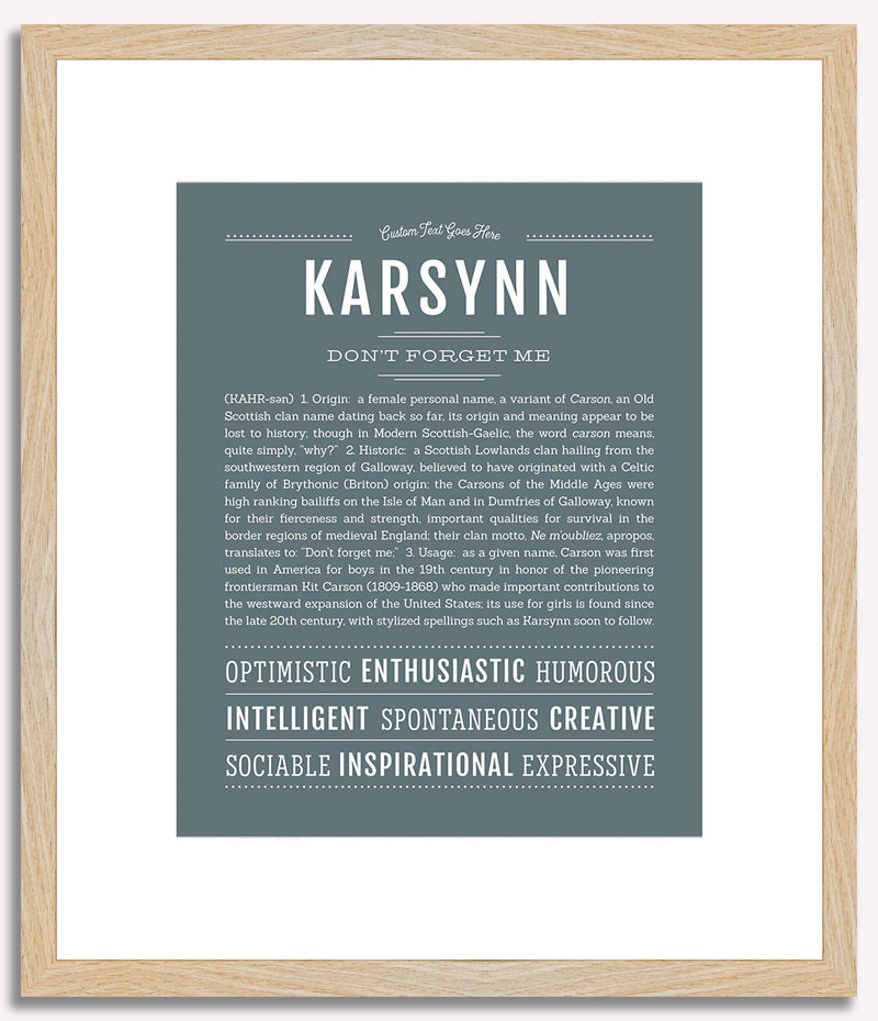 Karsynn | Name Art Print