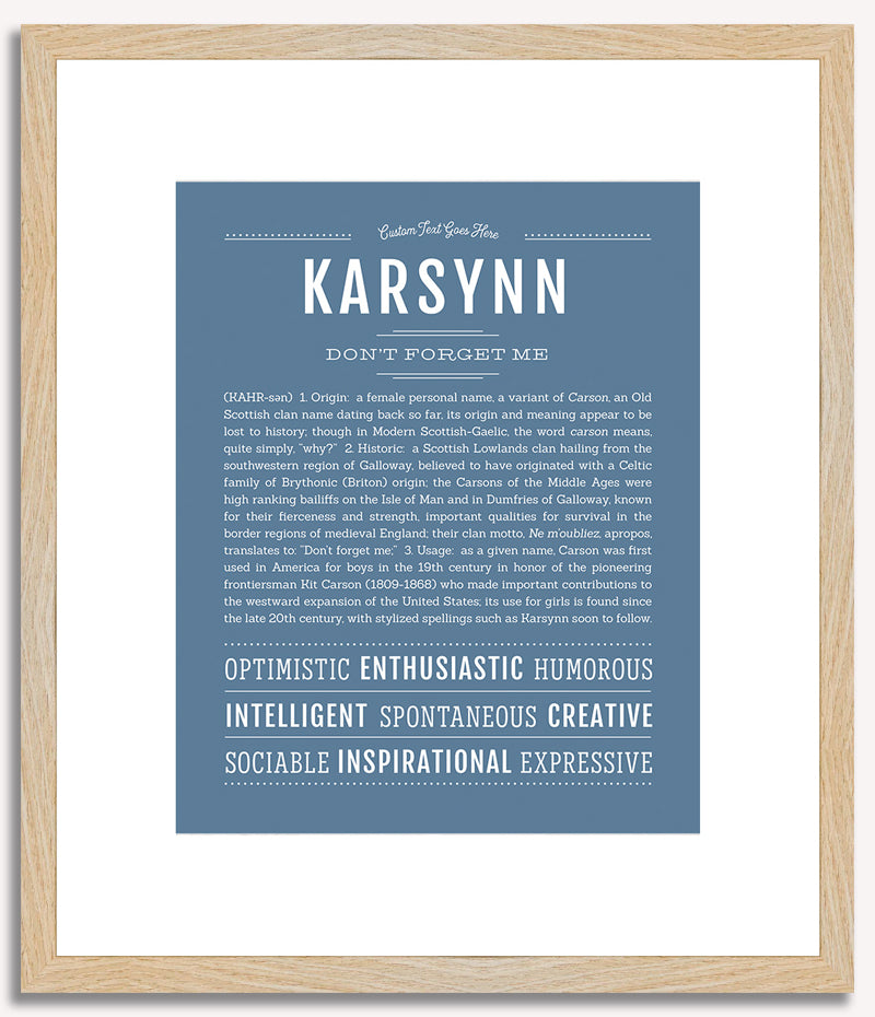 Karsynn | Name Art Print