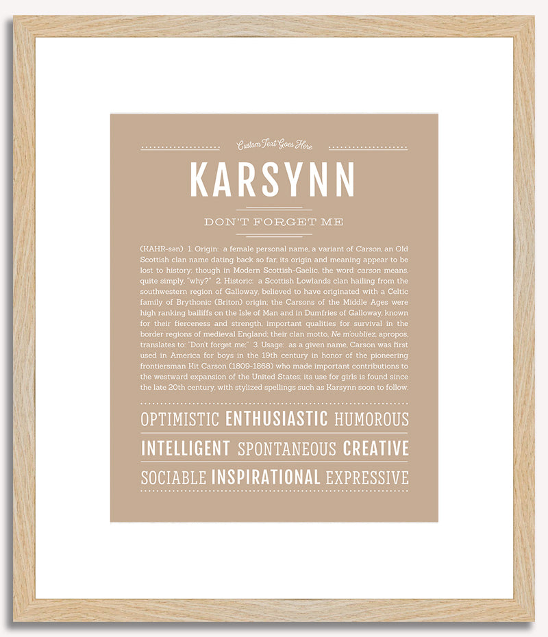 Karsynn | Name Art Print