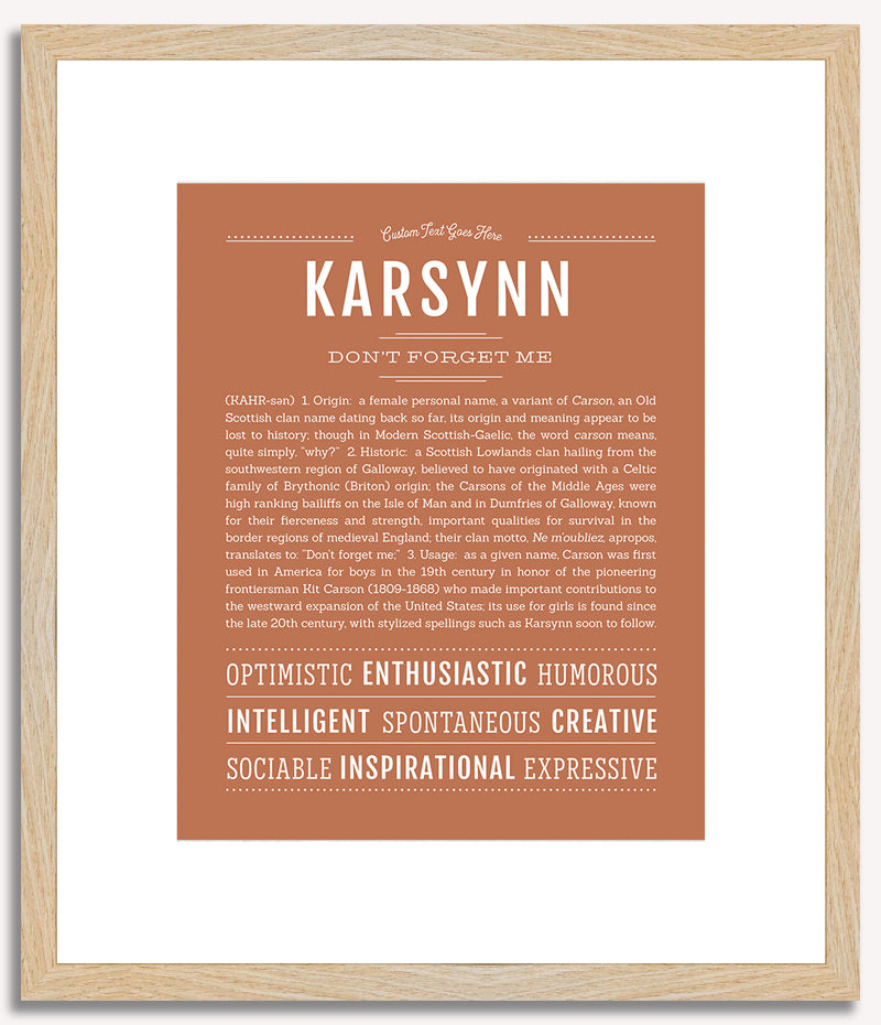 Karsynn | Name Art Print