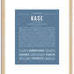 Kase | Name Art Print