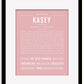 Frame Options | Dusty Rose | Black Frame, Matted