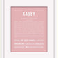 Frame Options | Dusty Rose | White Frame, Matted