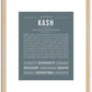 Kash | Name Art Print