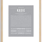 Kasie | Name Art Print