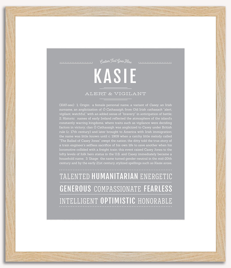 Kasie | Name Art Print