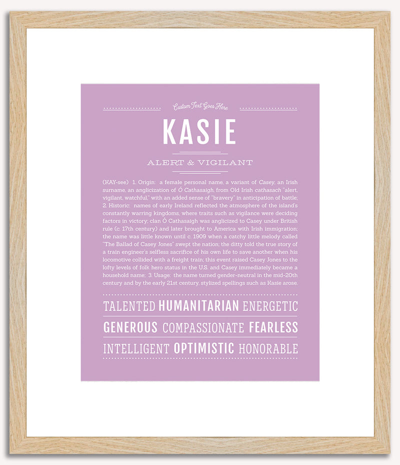 Kasie | Name Art Print