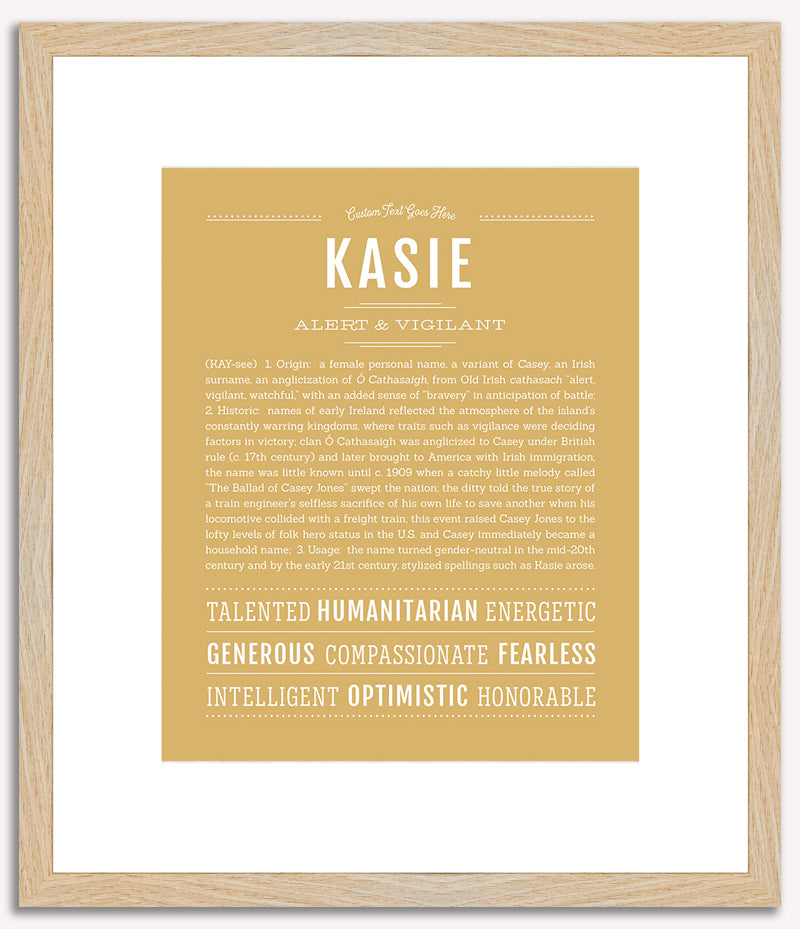 Kasie | Name Art Print