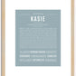 Kasie | Name Art Print