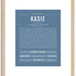 Kasie | Name Art Print