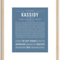 Kassidy | Name Art Print