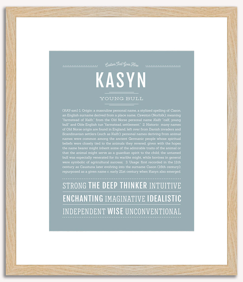 Kasyn | Name Art Print