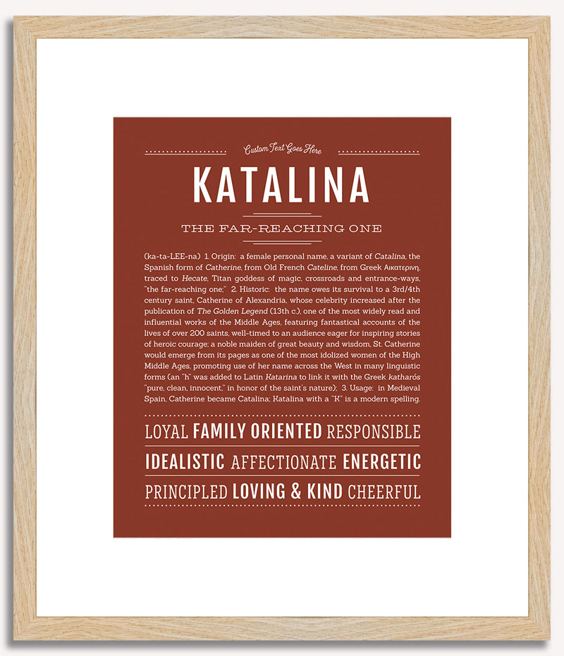 Katalina | Name Art Print