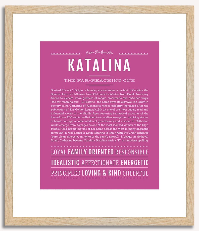 Katalina | Name Art Print