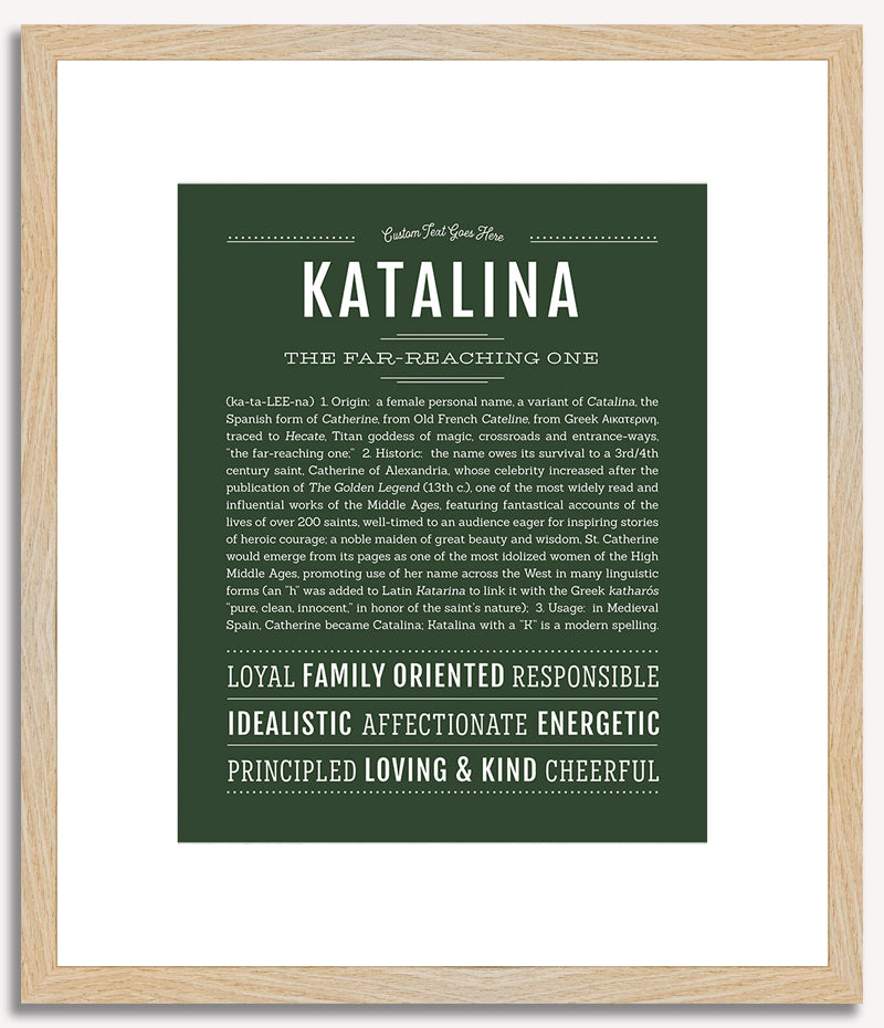 Katalina | Name Art Print