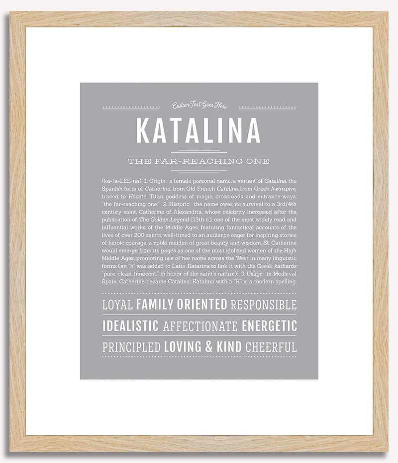 Katalina | Name Art Print