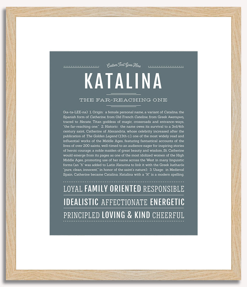 Katalina | Name Art Print